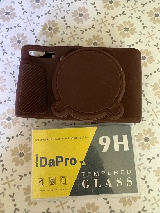 Canon Brown Silicone Camera-Style Protective Case