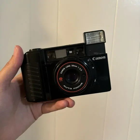 Canon Sure Shot AF35M II Autoboy 2 35mm Film Camera 38mm f/2.8 Tested Working