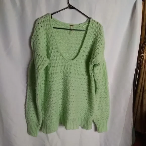 Free people crashing wave sweater