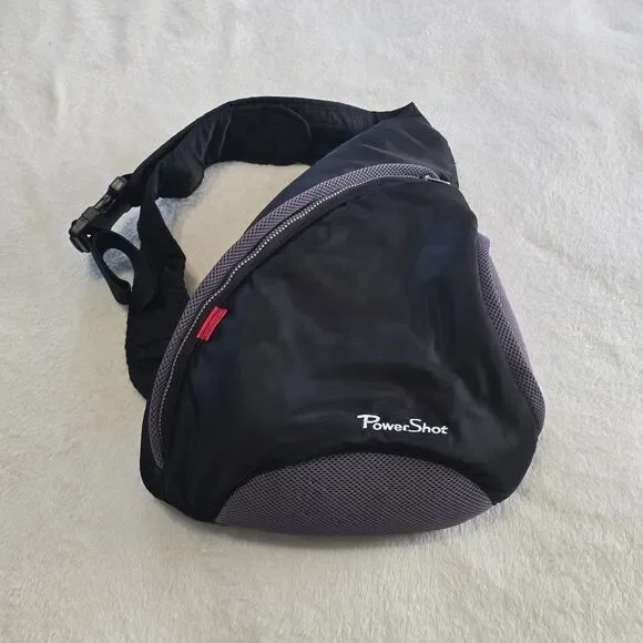 Canon PowerShot Sling Camera Bag Shoulder Backpack Padded Adjustable