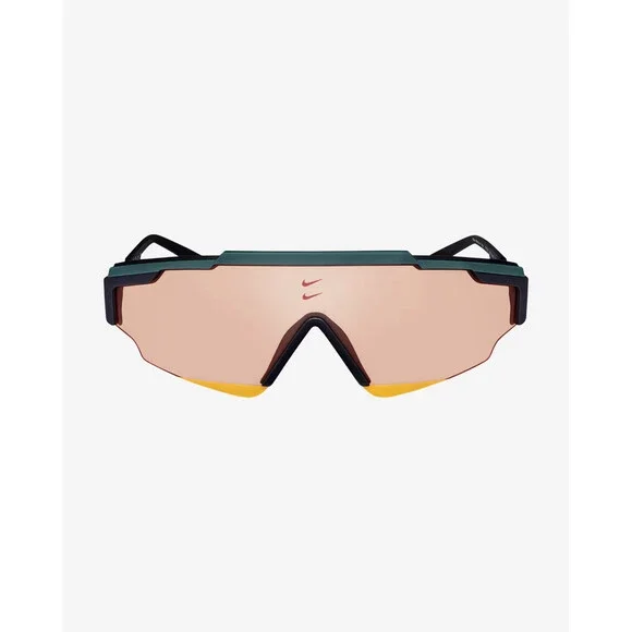 Nike Marquee Edge FN0295-379 Sunglasses Mineral Teal with Orange Lens BYB53