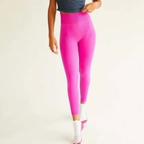 Free People Movement Magenta Leggings Sz S