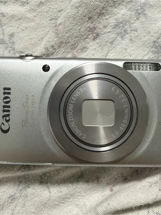 Canon powershot ELPH 180 Silver Point-and-Shoot Digital Camera brand new in box