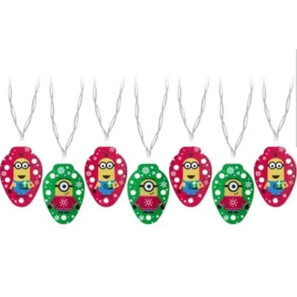 Gemmy Merry Minion Mischief Light String – LED Battery-Operated Lights