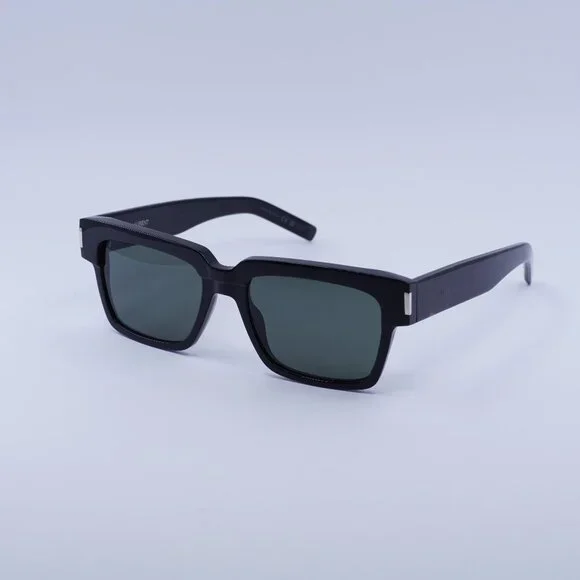 🕶️ New Saint Laurent SL732 VADIM 002 Sunglasses - Black/Dark Havana Frame
