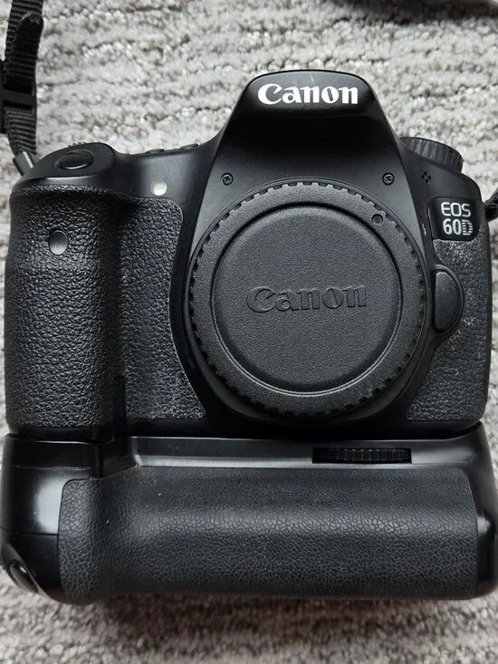 Canon EOS 60D Camera Body with Battery Grip