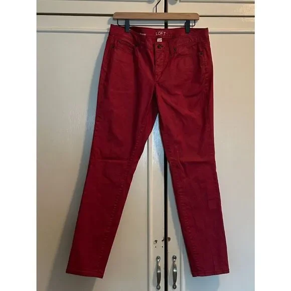LOFT Faux Leather Pants