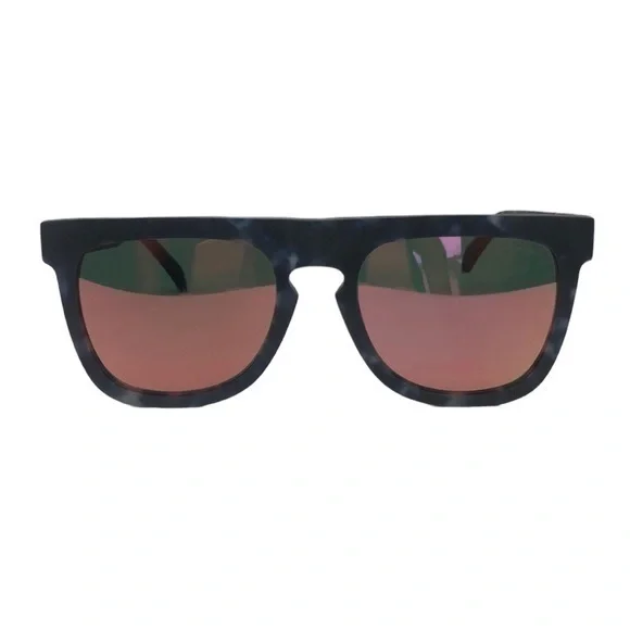 KOMONO Sunglasses Men’s Bennet Matte Indigo Demi Blue Tortoise Reflective