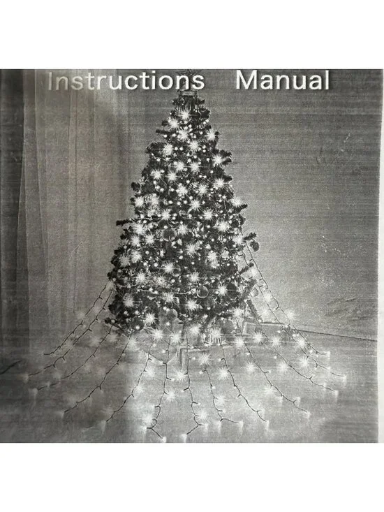 NEW Christmas Tree Ring Lights 6.6ft 400 LED  Lights ~ 8 Light Modes, 16 Strings