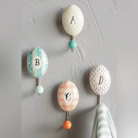New🌟Anthropologie-Whimsy Monogram Hook-N