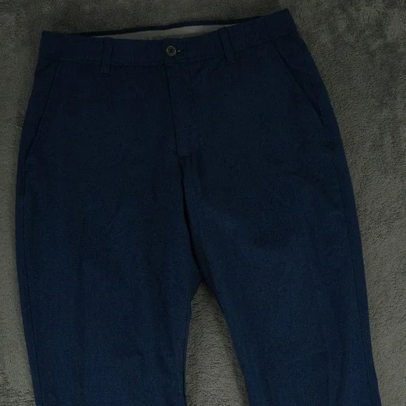 Under Armour Showdown Vent Taper Pant Mens 34x32 (32x31.5) Blue Performance Golf