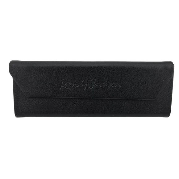 Randy Jackson Eyewear Case Triangular Collapsible Black GOOD Protective Travel