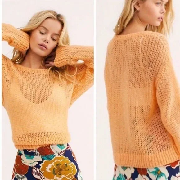 NWOT  free people light sweater size XS