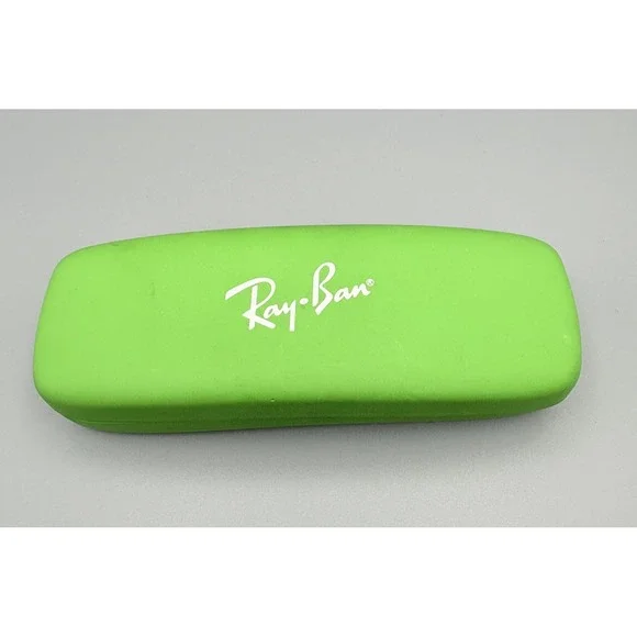Ray-Ban Sunglasses‎ Or Glasses Green Hardshell Case / Red Interior Lining
