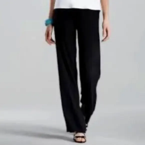 Eileen Fisher System Silk Georgette Slouchy L EUC‎