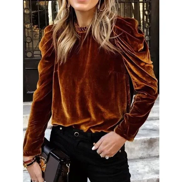 Ulla Johnson Velvet Giles Blouse