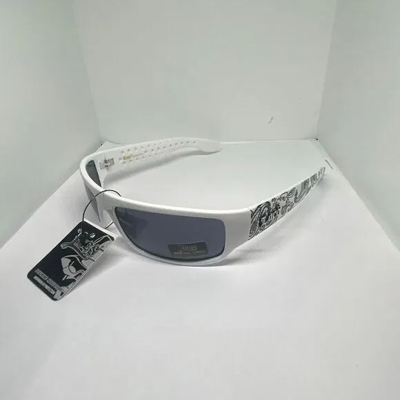 Locs Bandana Design Wraparound Sunglasses UV400 – New