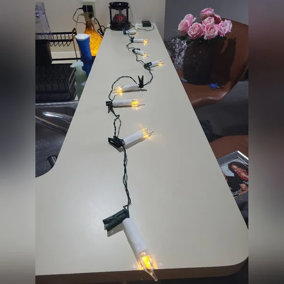 Warm White Holiday String Lights