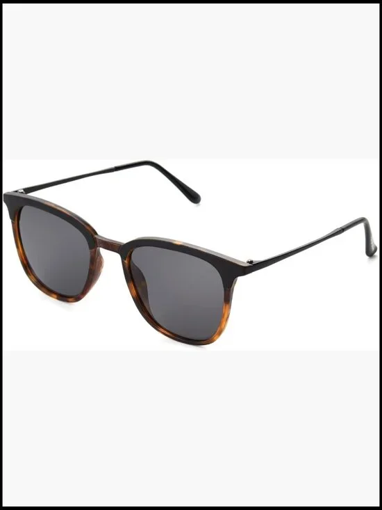 Polarized Club Sunglasses for Men - Metal Frame