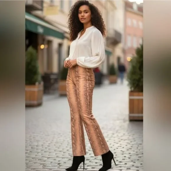 NEW- Stylish Tan Leggings