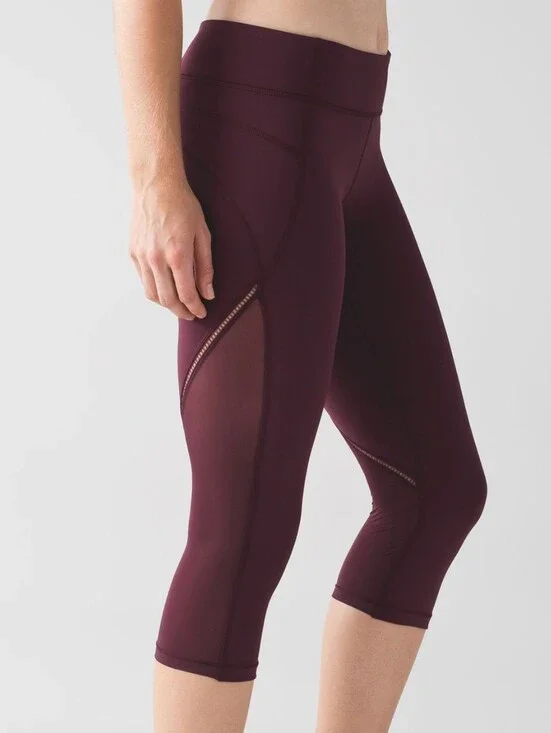 Lululemon Athletica Sculpt It Crop Leggings Size 6