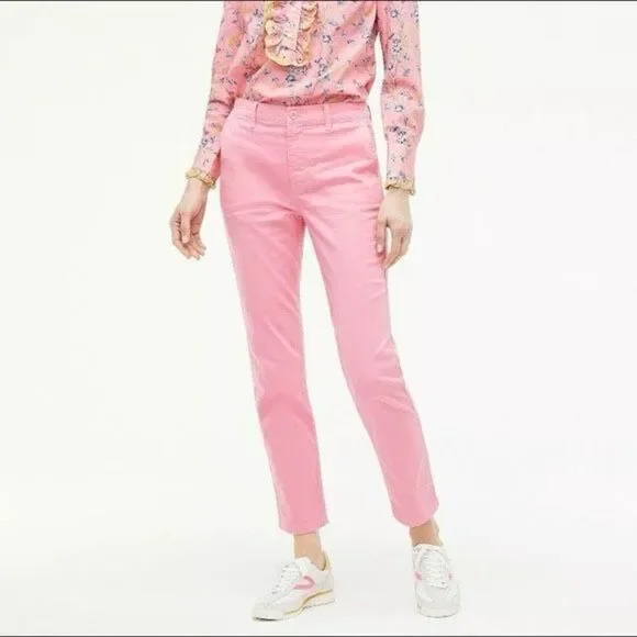 Pink J.Crew Size 26 Vintage Straight Pants – New Without Tags