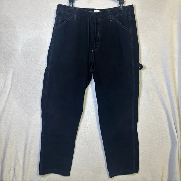 bdg urban outfitters black corduroy Black Women’s Pants Size‎ Large
