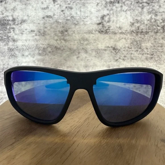 New - Nike Maverick Free CU3745 021 Sunglasses Matte Dark Gray Blue‎ Mirror