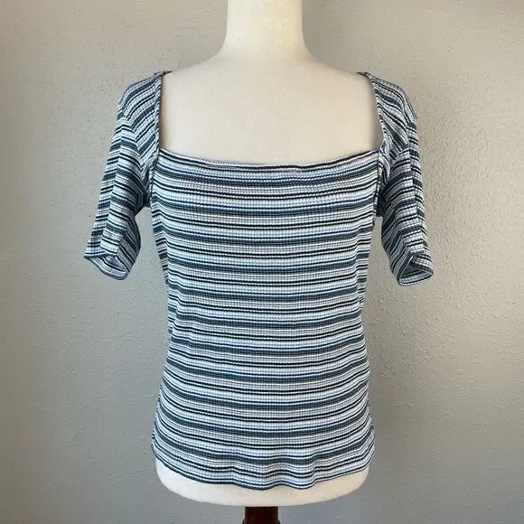 NWT Free People Short Sleeve Top Size L