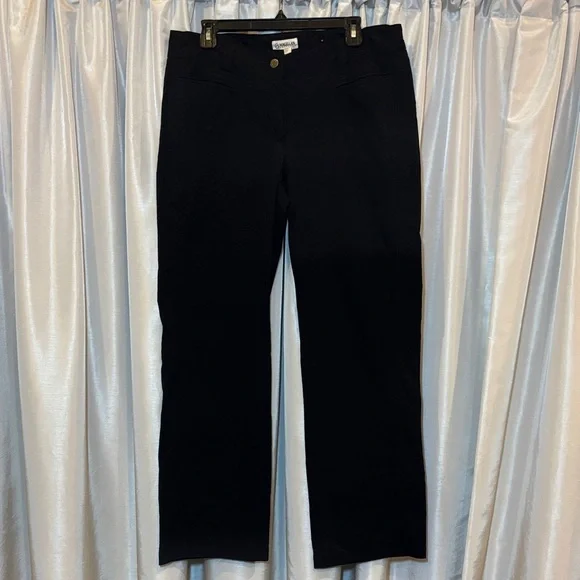 Women’s Hiking Pants, Magellan, Black, Large, straight leg