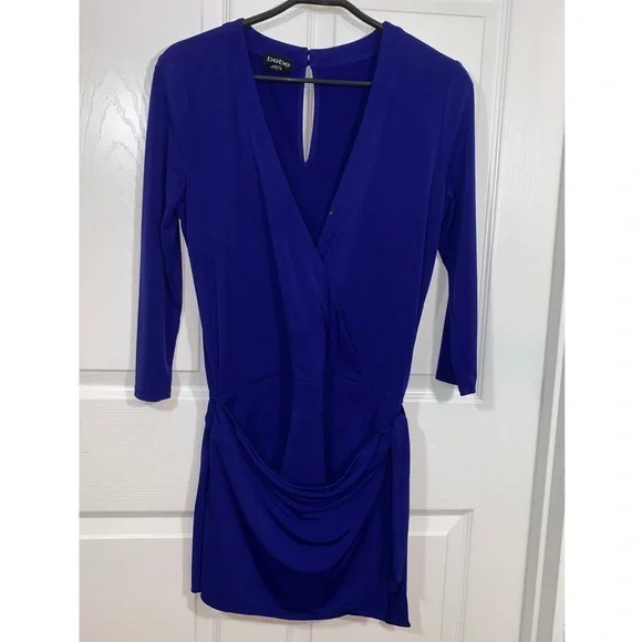 Bebe Romper Shorts Tie Front Sz S