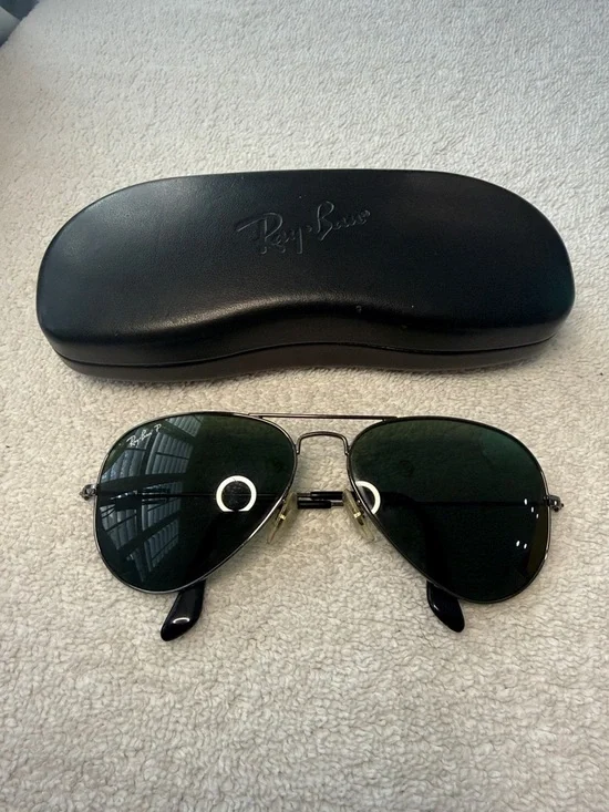 Ray Ban P Polarized Classic Aviator Sunglasses Made in Italy RB 3025