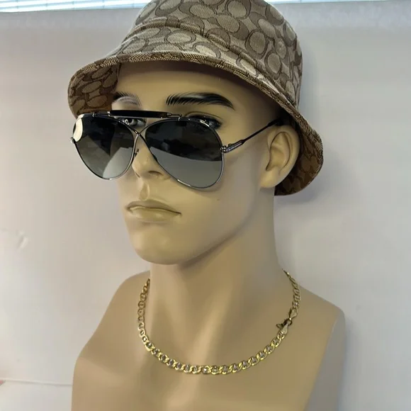 New Authentic TOM FORD Holden FT0818/S 08G aviator mirror lenses Sunglasses