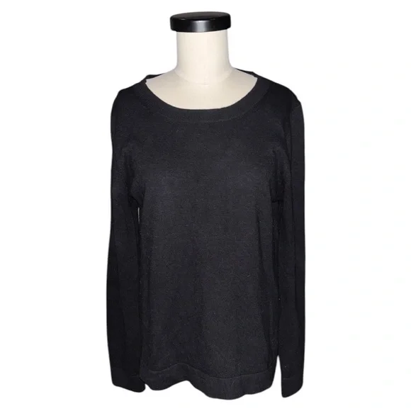 J. Crew Classic Black Sweater