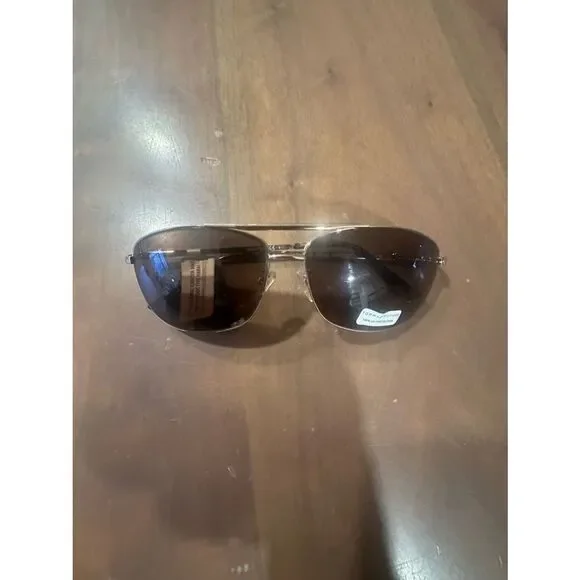 Tommy Hilfiger Frank Rectangular Sunglasses Gold Frame FRANK MM OM564