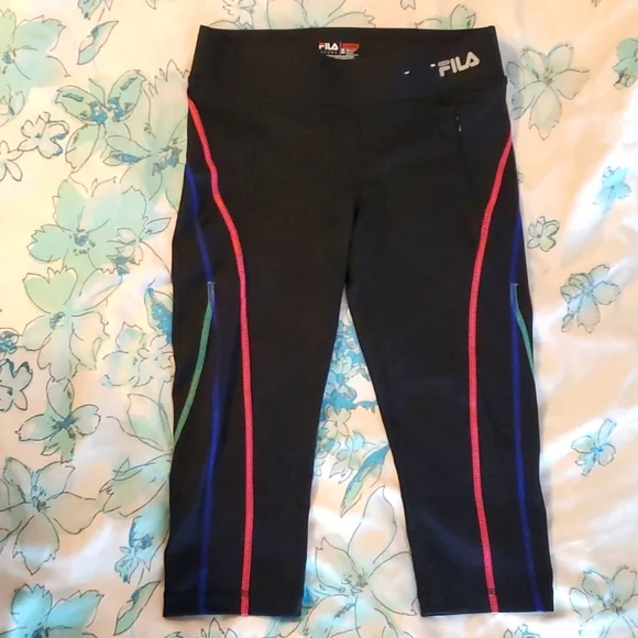FILA Sport Performance Cropped Leggings Capris XS
