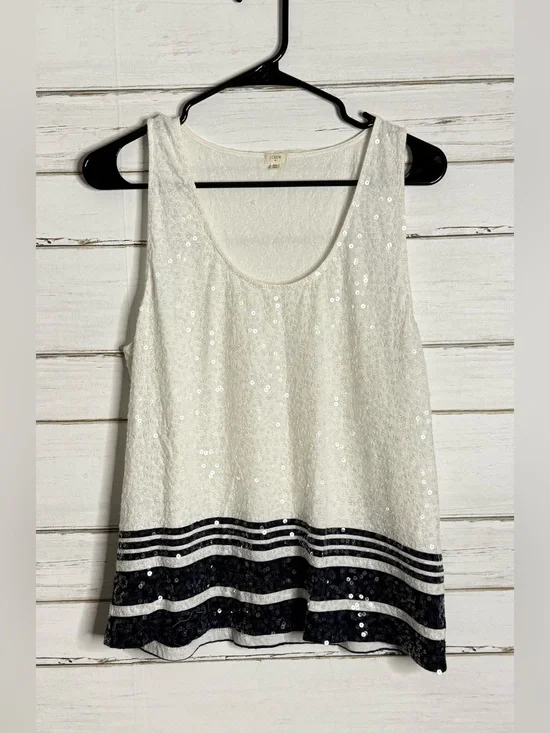 J.Crew Sequin Tank Top