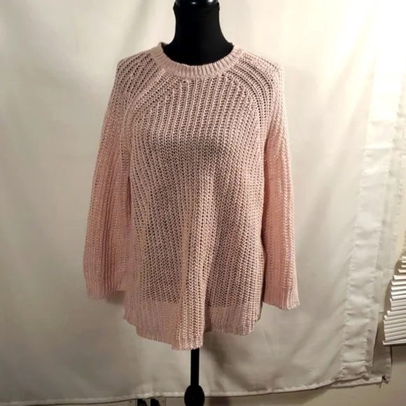J. crew Pullover pink Sweater Size Small