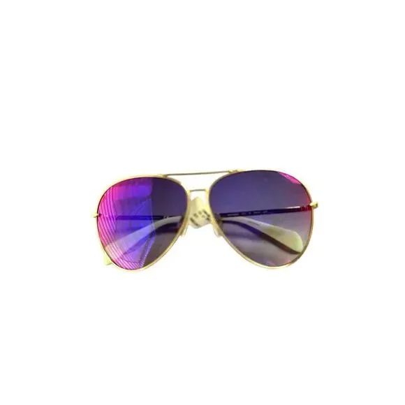 RAG & BONE RNB1006/S 3YG HI GOLD FRAME‎ DARK GREY AUTHENTIC SUNGLASSES 63 - 11