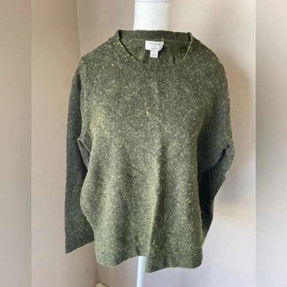 Women's J.CREW Teddy Sweater - Sz. L