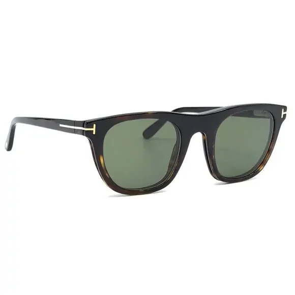 New,TOM FORD Clip-On Sunglasses/Eyeglasses TF5895-B 052 Authentic