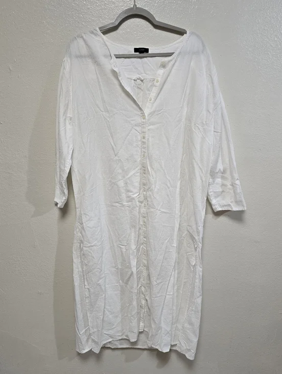 J. Crew Soft Gauze Button Down Tunic Size Large
