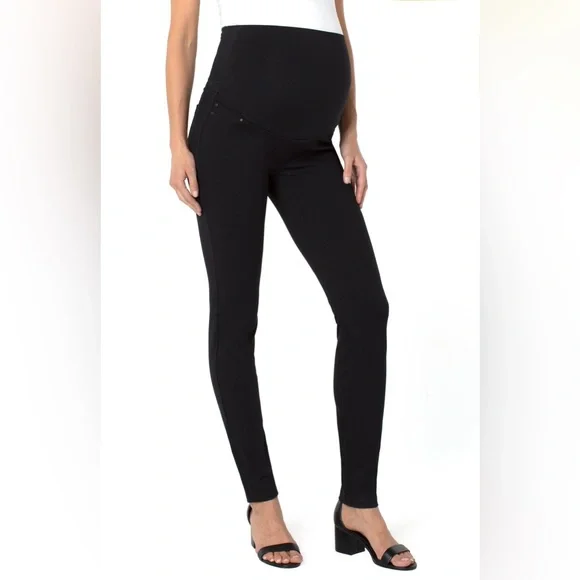 Liverpool the Trouser Maternity Pants in Black, NWT, Size M