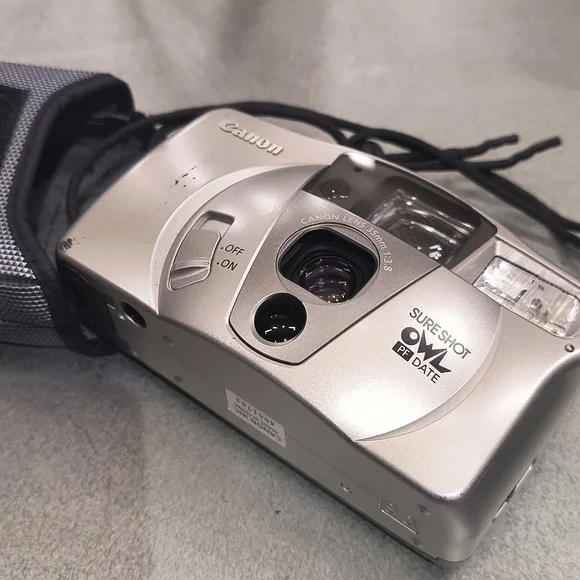 CANON Sure Shit OWL PF 33mm Camera With Case EUC