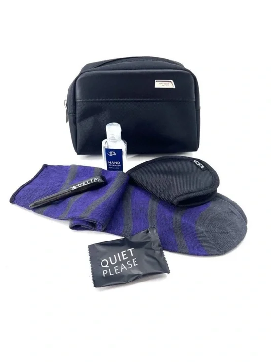 Tumi Delta Airlines First Class Toiletry Travel Amenity Kit