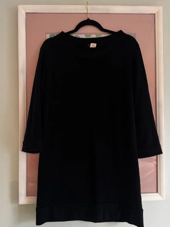 J. Crew Black Women's Sweater Dress