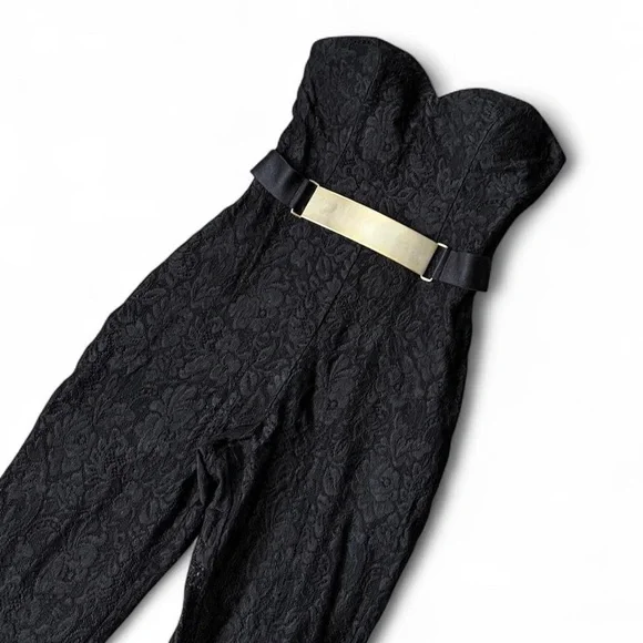 Vintage Bebe Lace Jumpsuit