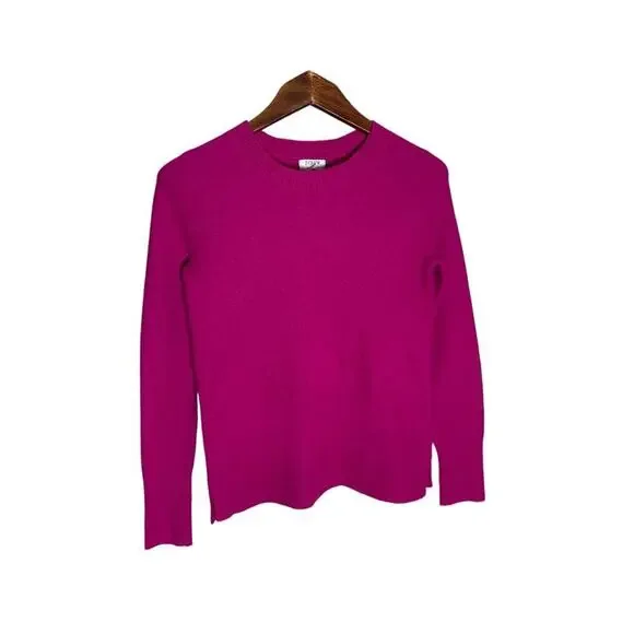 J.Crew Magenta Pink Crewneck Sweater Valentine’s Day XXS