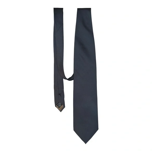 Emporio Armani Authentic Classic Gray Neck Tie 100% Silk