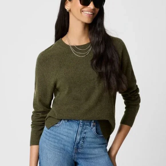 J. Crew Wool-blend boyfriend sweater 2X